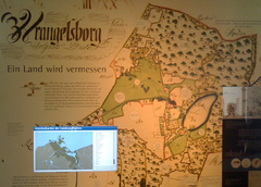 Historische Landkarte Wrangelsburg